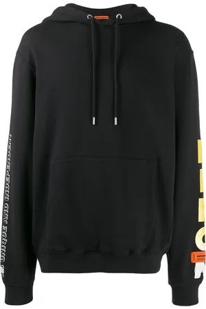 Heron Preston Flame Face-hættetrøje
