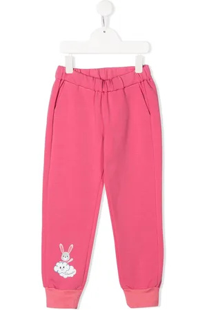 Simonetta Joggingbukser med kanin-elastik