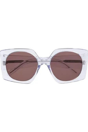 Courrèges Oversize geometriske solbriller