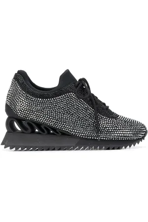LE SILLA Reiko Waves sneakers med krystal-udsmykning