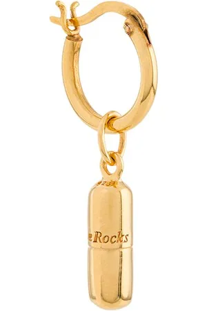 TRUE ROCKS Pill hoop-øreringe
