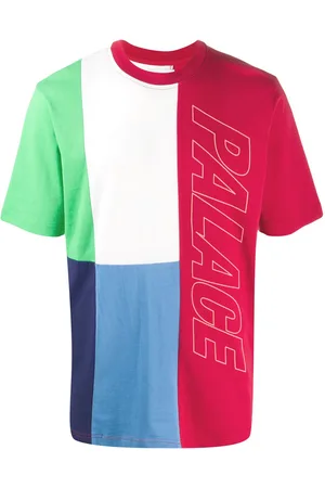 PALACE Flaggin T-shirt med colourblocking