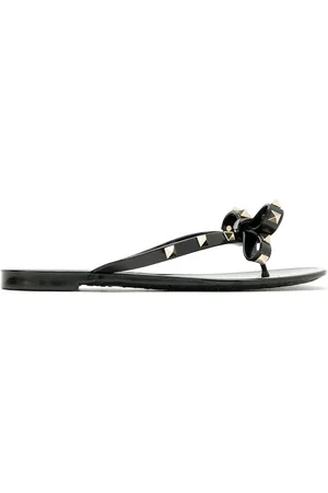 VALENTINO GARAVANI Flade Rockstud sandaler