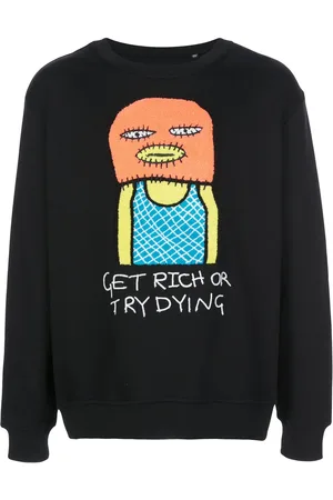 HACULLA Get Rich sweatshirt med broderi