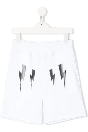 Neil Barrett Træningsshorts med lynmotiv