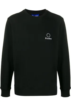 Etudes Sweatshirt med broderet logo