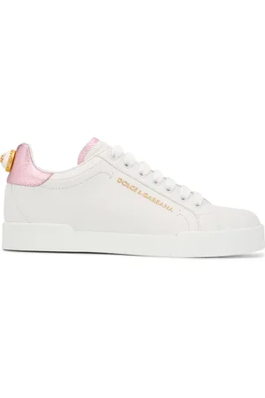 Dolce & Gabbana Portofino sneakers med imiterede perler