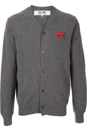 Comme des Garçons Cardigan med broderet logo