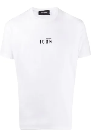 Dsquared2 Kasseformet T-shirt med lille Icon-tryk