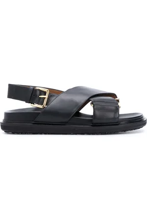 Marni Fussbet sandaler med krydsende remme