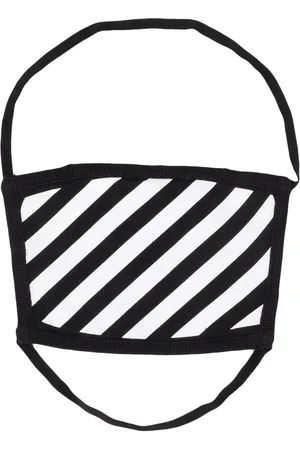 OFF-WHITE Diag mundbind med tryk