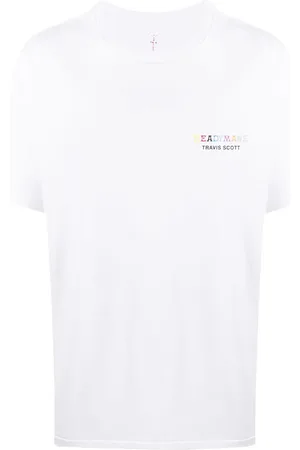 READYMADE T-shirt med rund hals og logotryk