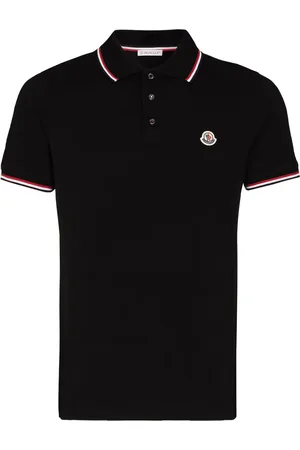 Moncler Klassisk polo med logo