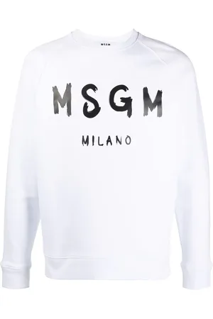 Msgm Sweatshirt med logotryk