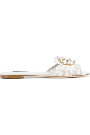 Dolce & Gabbana Flade Bianca sandaler