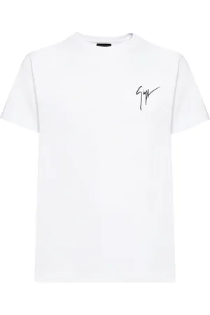 Giuseppe Zanotti T-shirt med broderet logo