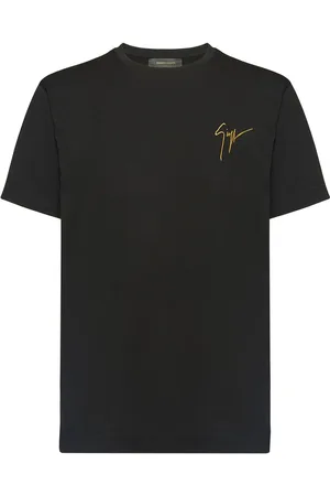 Giuseppe Zanotti T-shirt med broderet logo