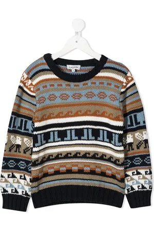 Lanvin Fairisle-striktrøje