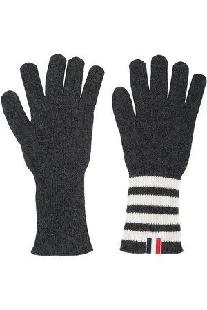 Thom Browne 4-Bar-handsker i kashmir