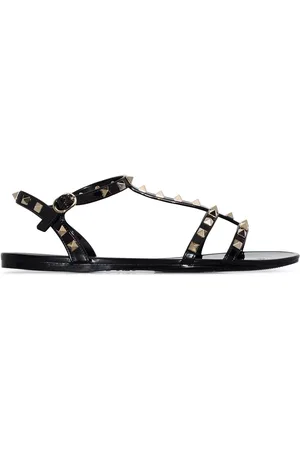 VALENTINO GARAVANI Flade Rockstud sandaler
