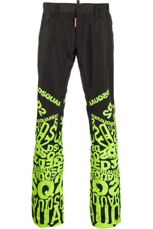 Dsquared2 Joggingbukser med logotryk og brede ben