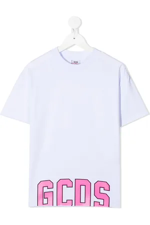 GCDS Varsity-T-shirt med logo
