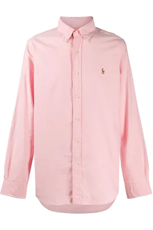 Ralph Lauren Skjorte med broderet logo og knapper