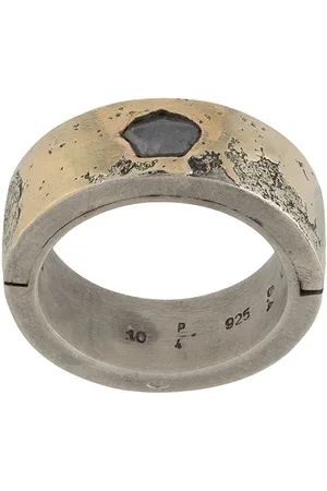 PARTS OF FOUR Ring med diamantdetalje
