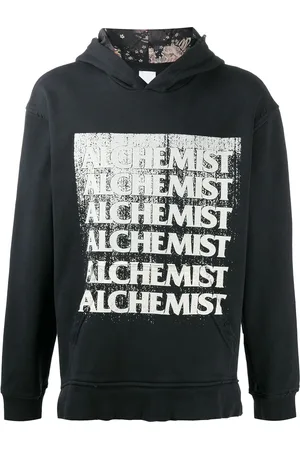 Alchemist Hættetrøje med logo og vintage-effekt