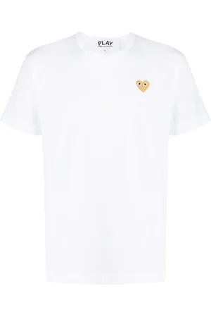 Comme des Garçons T-shirt med broderet logo