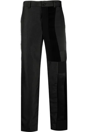 Comme des Garçons Bukser med lige ben og patchwork