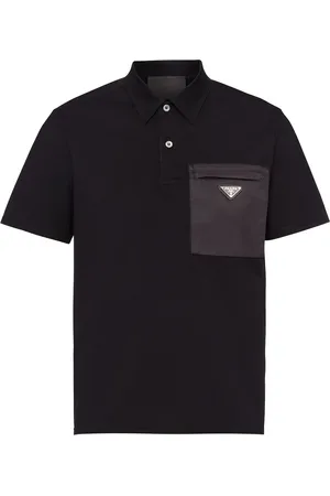 Prada Poloskjorte med trekantslogo