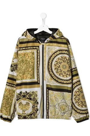 VERSACE Jakke med hætte og baroktryk