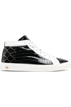 HIDE&JACK Sneakers i læder med krokodilleeffekt