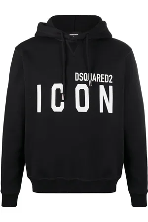 Dsquared2 Hættetrøje med Icon-tryk