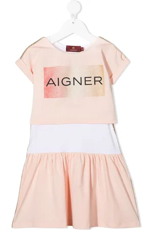 Aigner Kortærmet kjole med logo