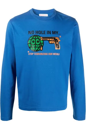 WALTER VAN BEIRENDONCK Langærmet Gun T-shirt