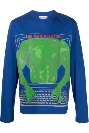 WALTER VAN BEIRENDONCK Langærmet Computer T-shirt