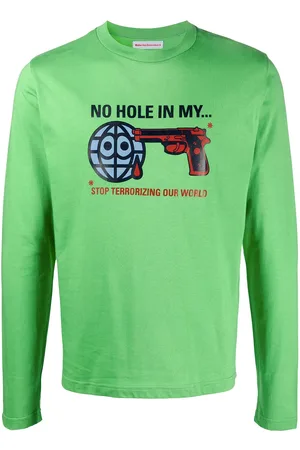 WALTER VAN BEIRENDONCK Langærmet Gun T-shirt