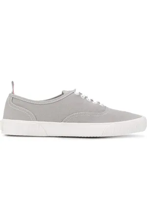 Thom Browne Heritage-sneakers i bomuldslærred