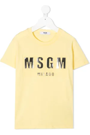 Msgm T-shirt med logotryk