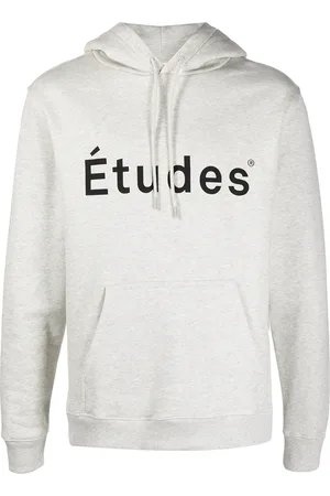 Etudes Hættetrøje med logotryk