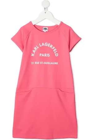 Karl Lagerfeld T-shirt-kjole med logotryk
