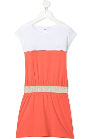HUGO BOSS T-shirt-kjole med colourblocking og kantning