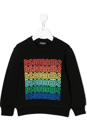 Dsquared2 Sweatshirt med flere logotryk