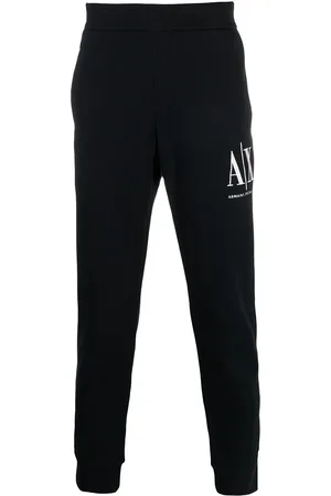 Armani Exchange Joggingbukser med broderet logo