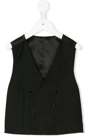 Dolce & Gabbana Dobbeltradet vest i skræddersyet pasform