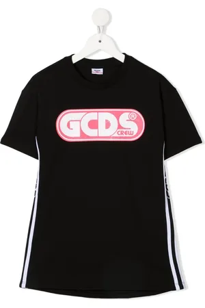 GCDS T-shirt-kjole med logotryk