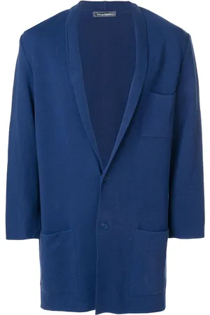 Issey Miyake Cardigan med sjalrevers
