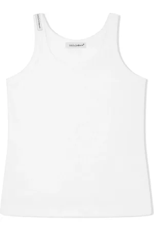 Dolce & Gabbana Tanktop med logomærke